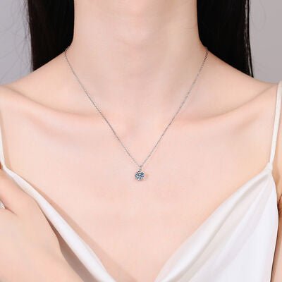 1 Carat Moissanite 925 Sterling Silver Necklace - CNCO