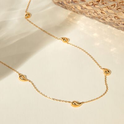 18K Gold - Plated Necklace - CNCO