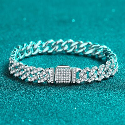 4.63 Carat Moissanite 925 Sterling Silver Bracelet - CNCO