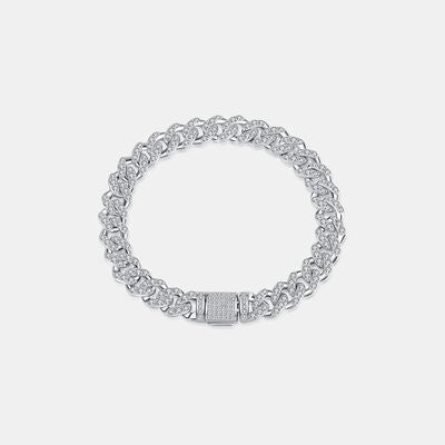 4.63 Carat Moissanite 925 Sterling Silver Bracelet - CNCO