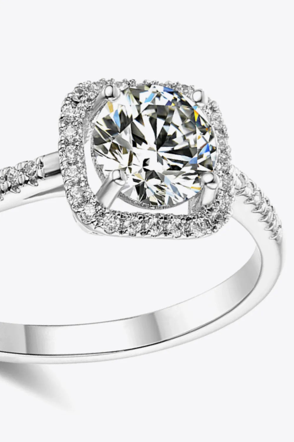 Carat Moissanite Zircon Ring - CNCO