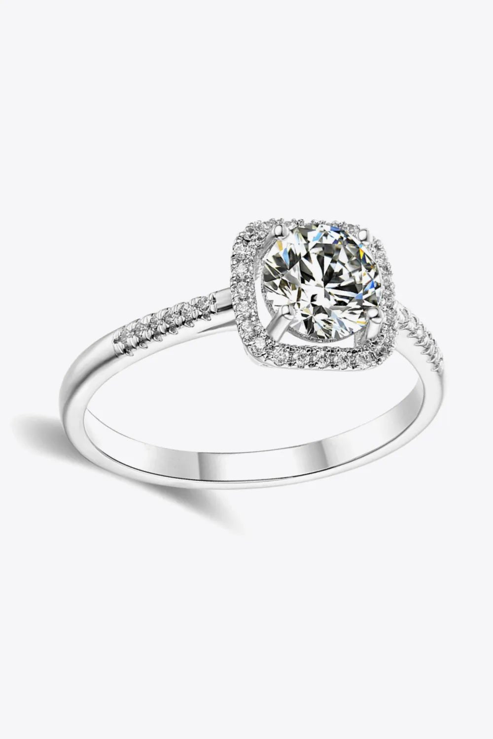 Carat Moissanite Zircon Ring - CNCO