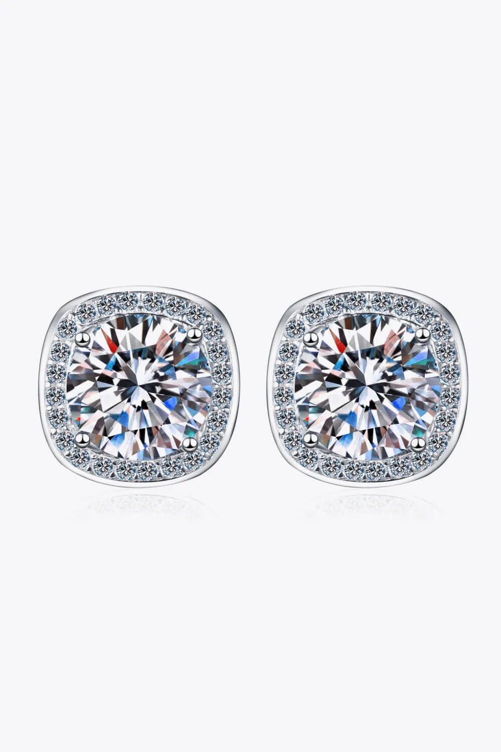 Let Me Love You 1 Carat Moissanite Stud Earrings - CNCO