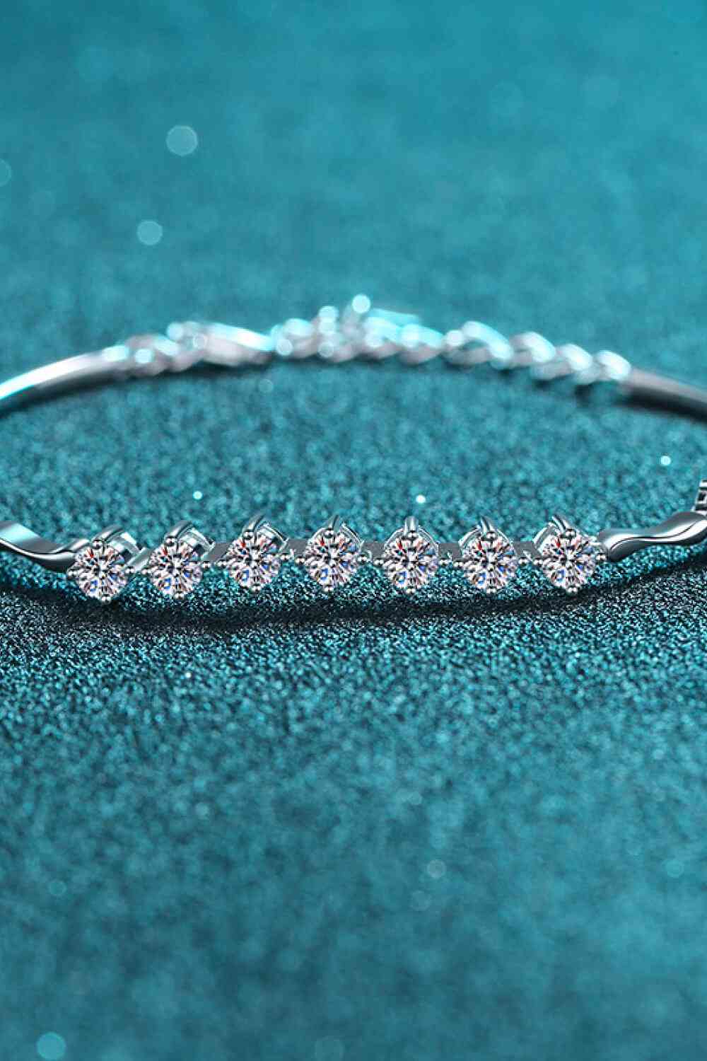 Moissanite 925 Sterling Silver Bracelet - CNCO